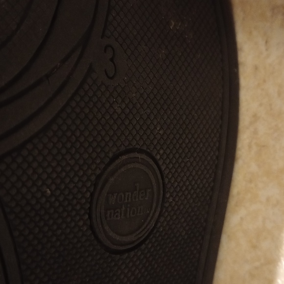 Wonder nation boots soft inside warm size 3 in kids size 5 in women black - Picture 6 of 9